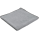5x Microfiber Cloth Antibacterial Permanent 40x40cm, Grey 340 GSM