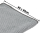 5x Microfiber Cloth Antibacterial Permanent 40x40cm, Grey 340 GSM