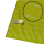 1x Microfiber Cloth Bamboo 40x45cm, Green, 300 GSM