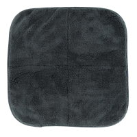 1x Microfiber Cloth 40x40cm, Grey, 1200 GSM