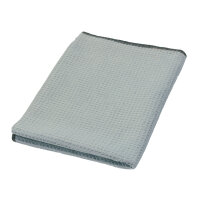 1x Mikrofasertuch 55x80cm, grau, 400 GSM
