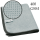 1x Microfiber Towel 55x80cm, Grey, 400 GSM
